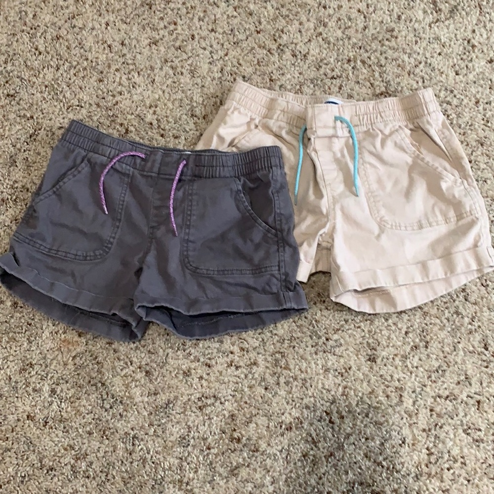 Girls old navy shorts (2 pair)